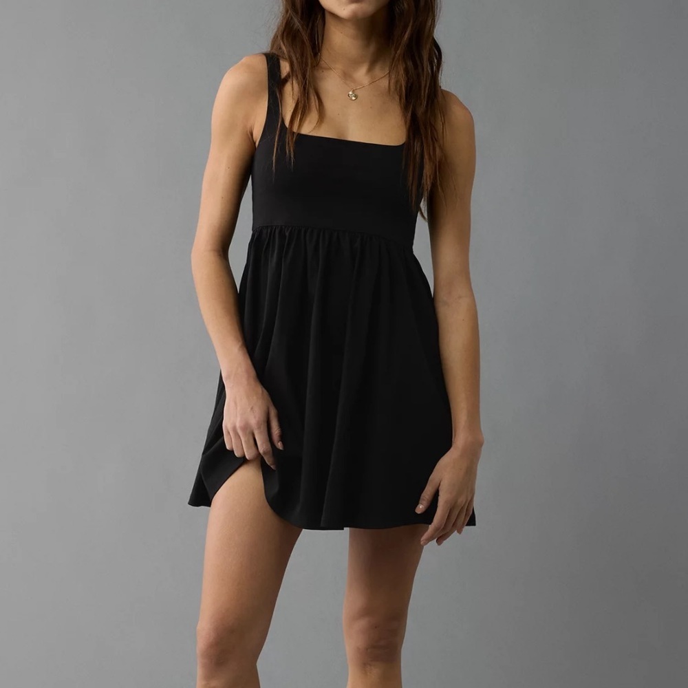 AE Knit Empire Waist Mini Dress